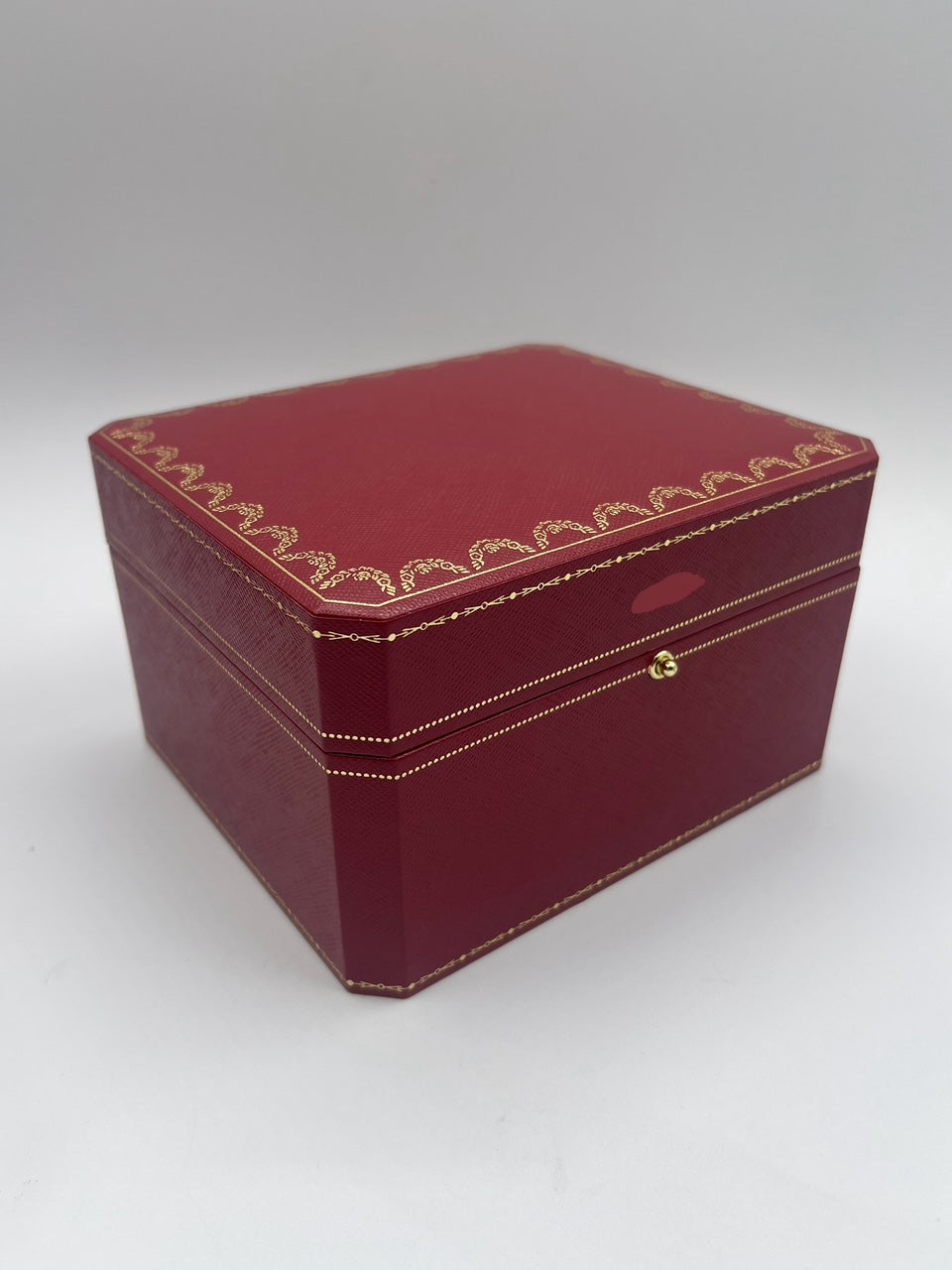 Cartier scatola completa orologio personalizzata watch box ref. CRCO000497