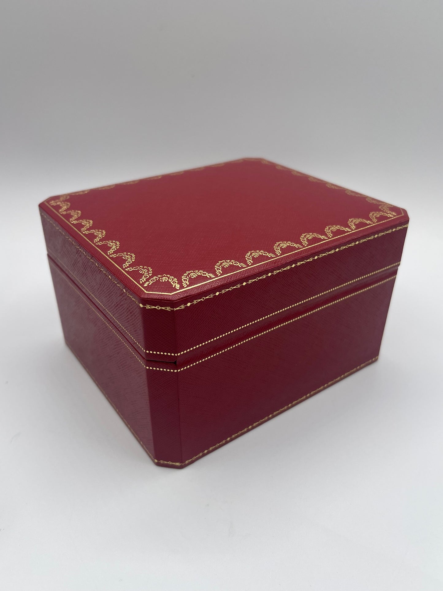 Cartier scatola completa orologio personalizzata watch box ref. CRCO000497