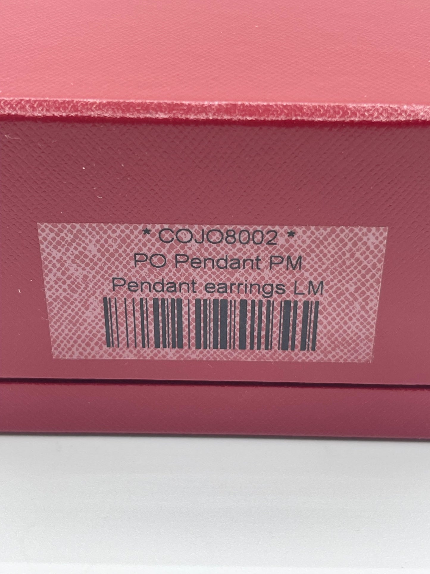 Cartier scatola orecchini pendenti earrings box COJO8002