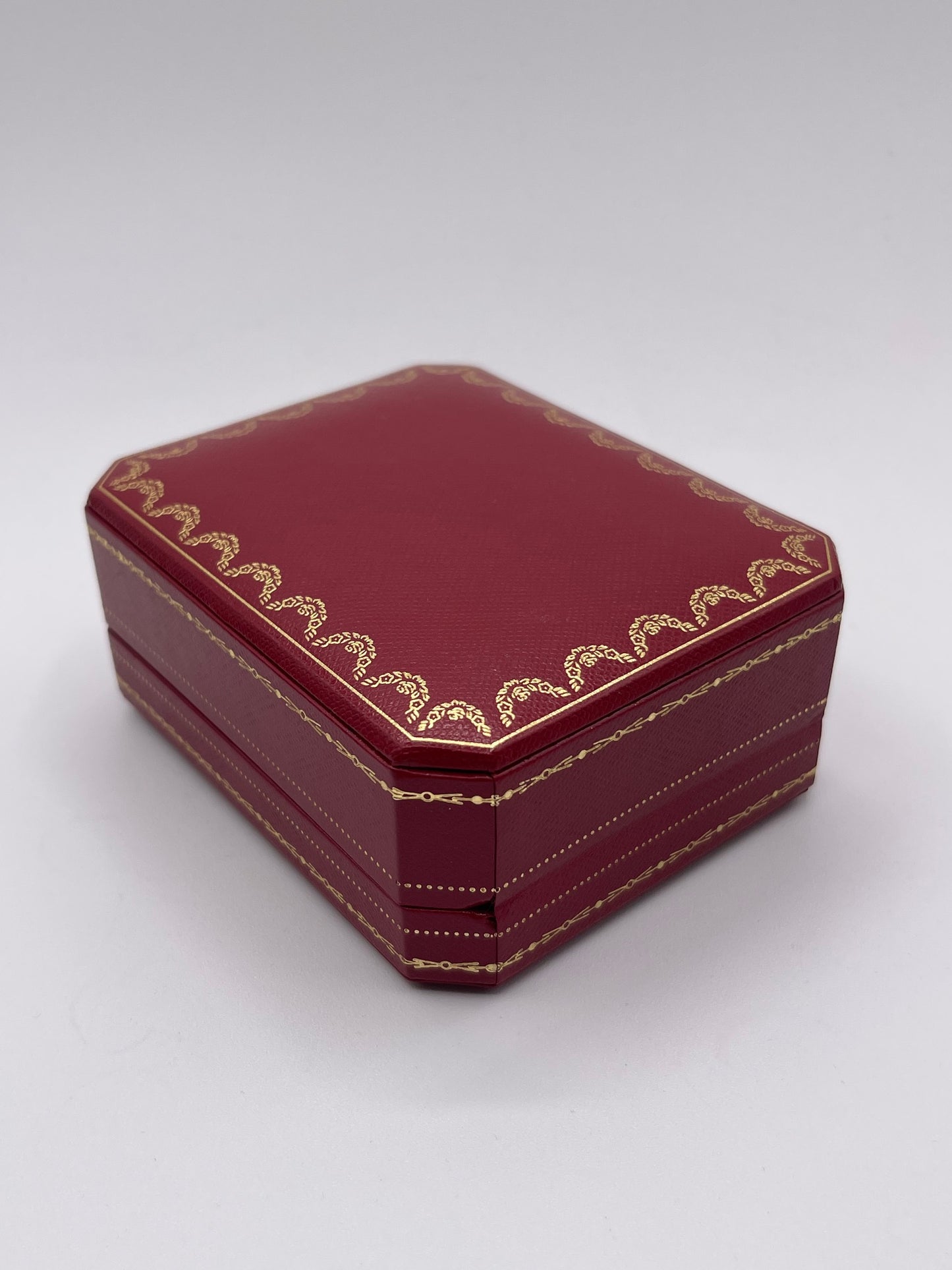 Cartier scatola 2 anelli fidanzamento engagement rings box ref. CRCO000465