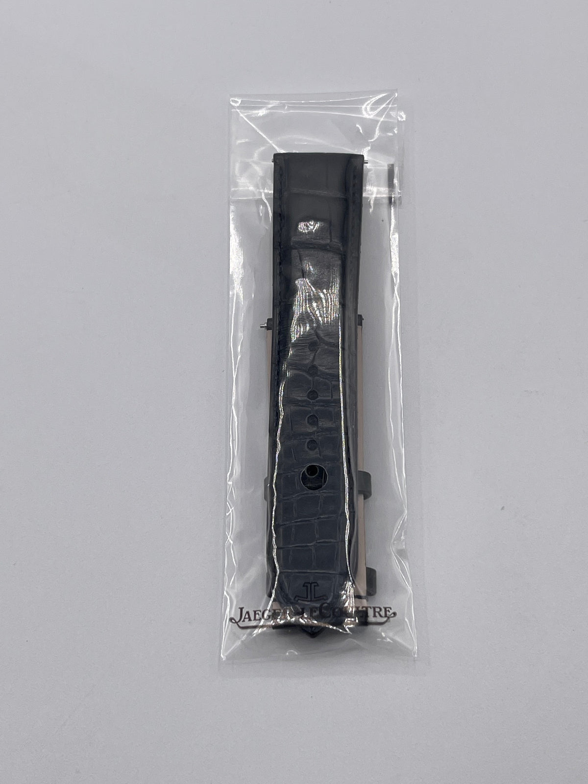 Jaeger Le-Coultre Reverso cinturino watch strap alligatore nero black 22/20mm