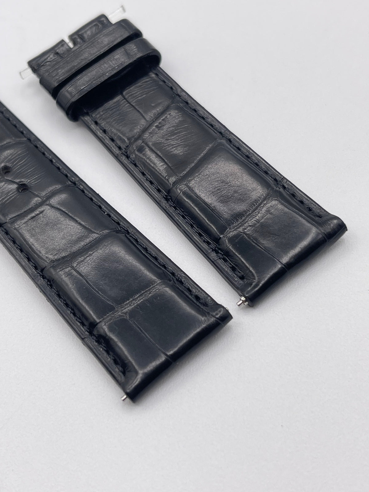 Jaeger Le-Coultre Reverso cinturino watch strap alligatore nero black 22/20mm
