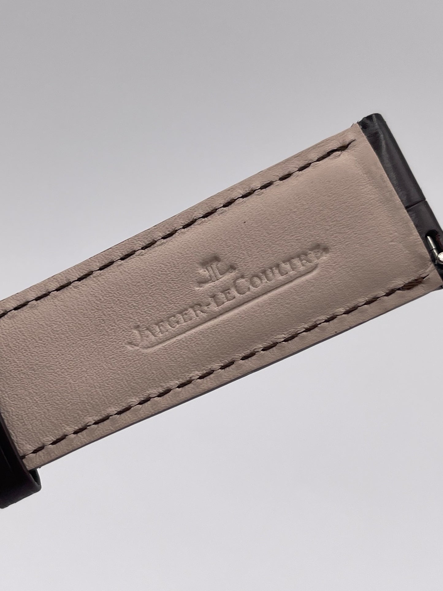 Jaeger Le-Coultre Reverso cinturino watch strap alligatore marrone brown 22/20mm