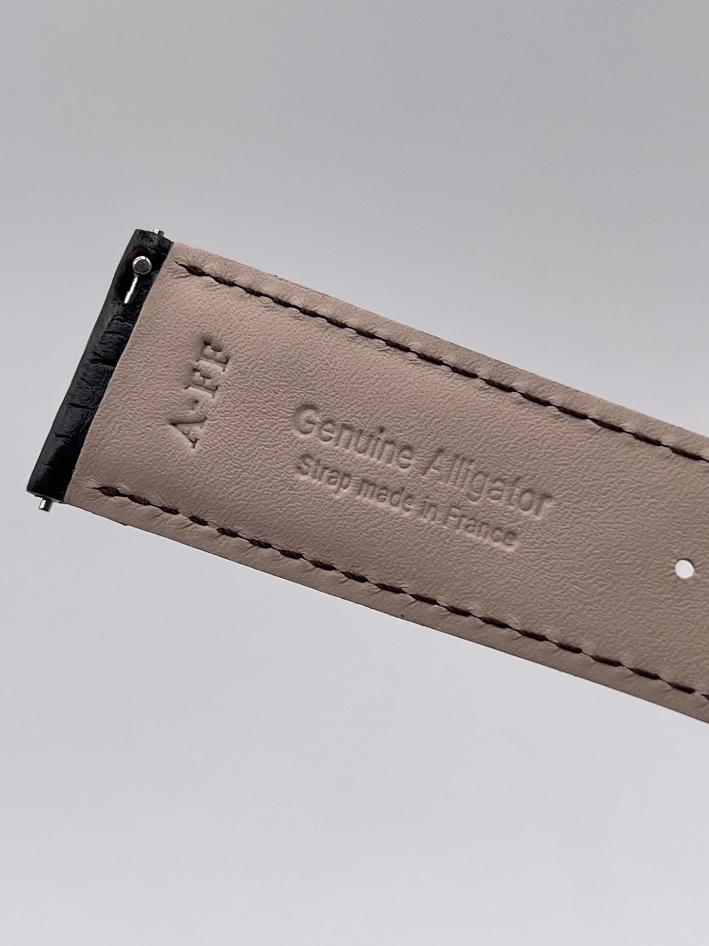 Jaeger Le-Coultre Reverso cinturino watch strap alligatore marrone brown 22/20mm