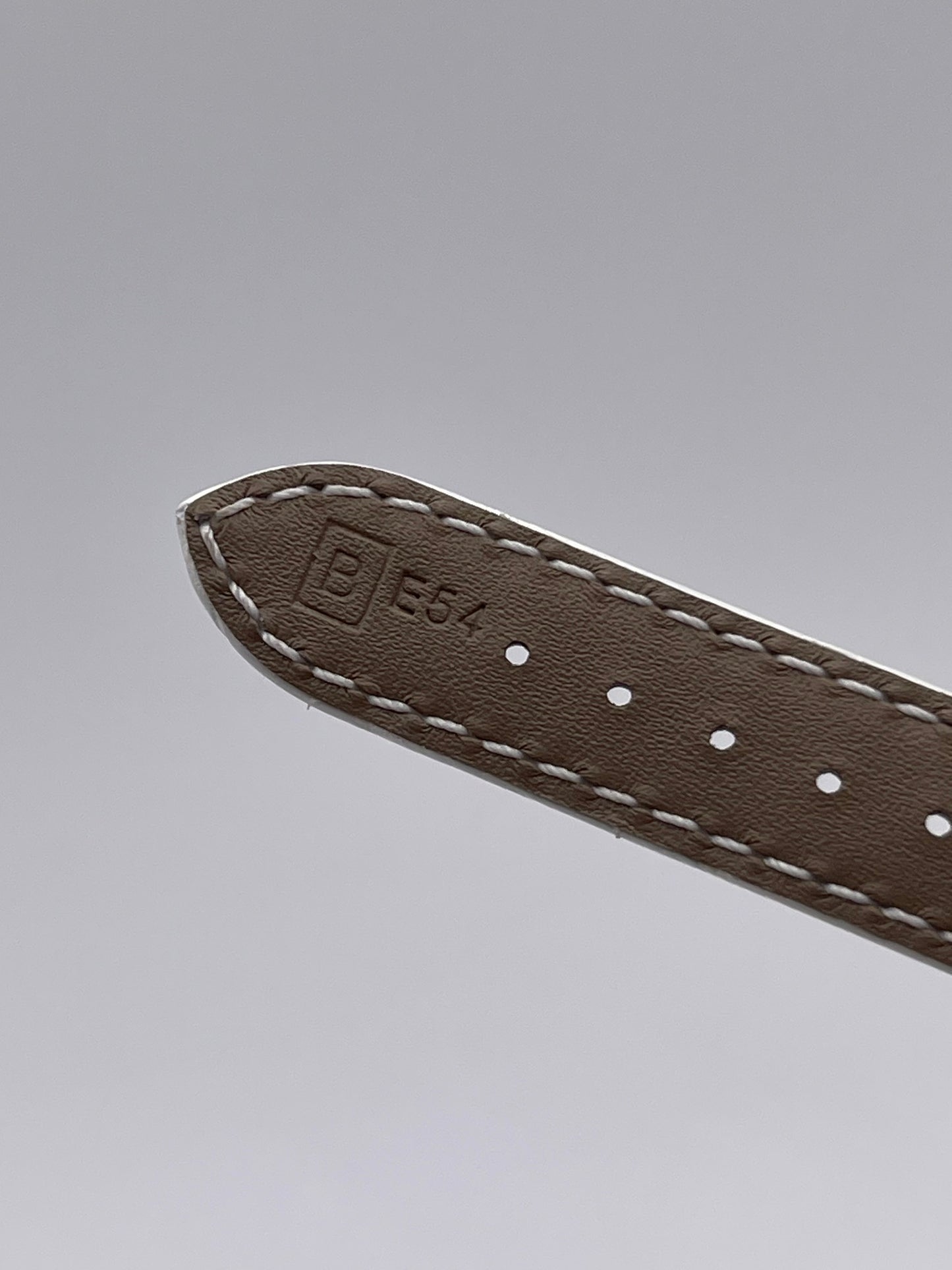 Patek Philippe cinturino alligatore bianco white alligator strap 19/14mm