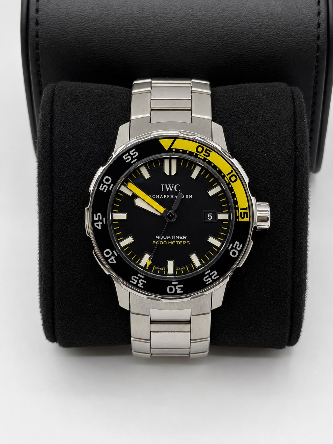 IWC Aquatimer Automatic 2000 44mm acciaio steel ref IW356801 cal 30110 anno 2017