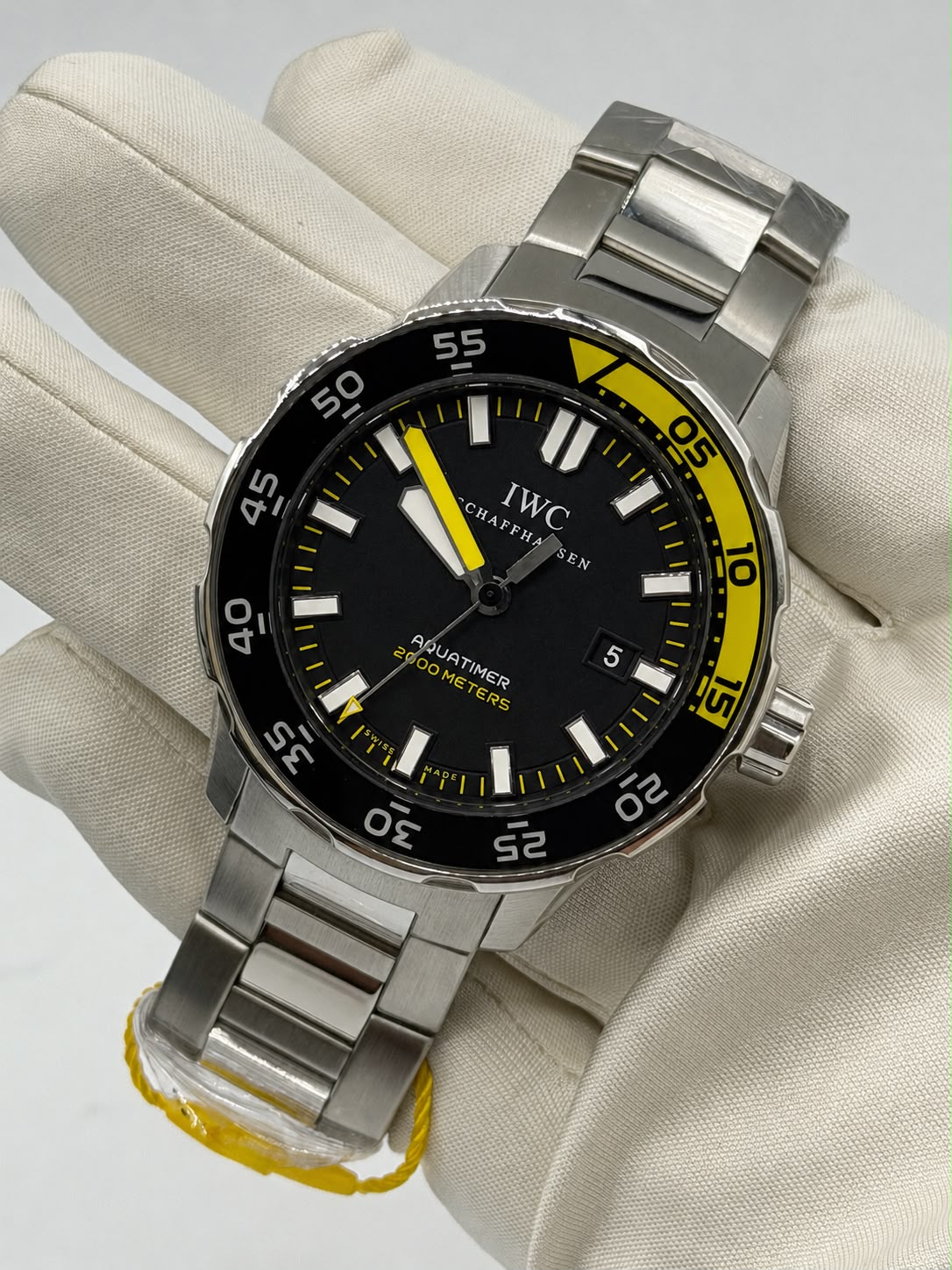 IWC Aquatimer Automatic 2000 44mm acciaio steel ref IW356801 cal 30110 anno 2017