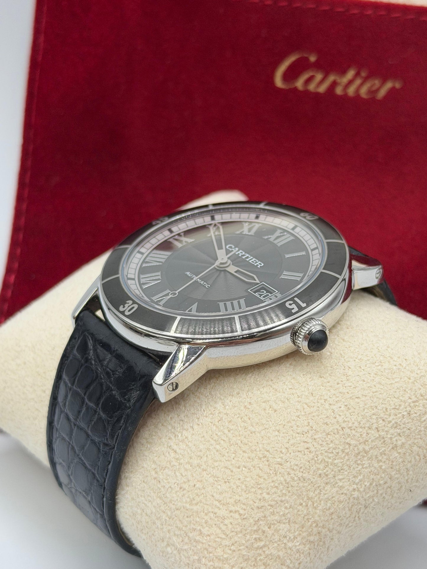 Cartier Ronde Croisière de Cartier 42mm steel ref 3886 calibro 1847MC anno 2015