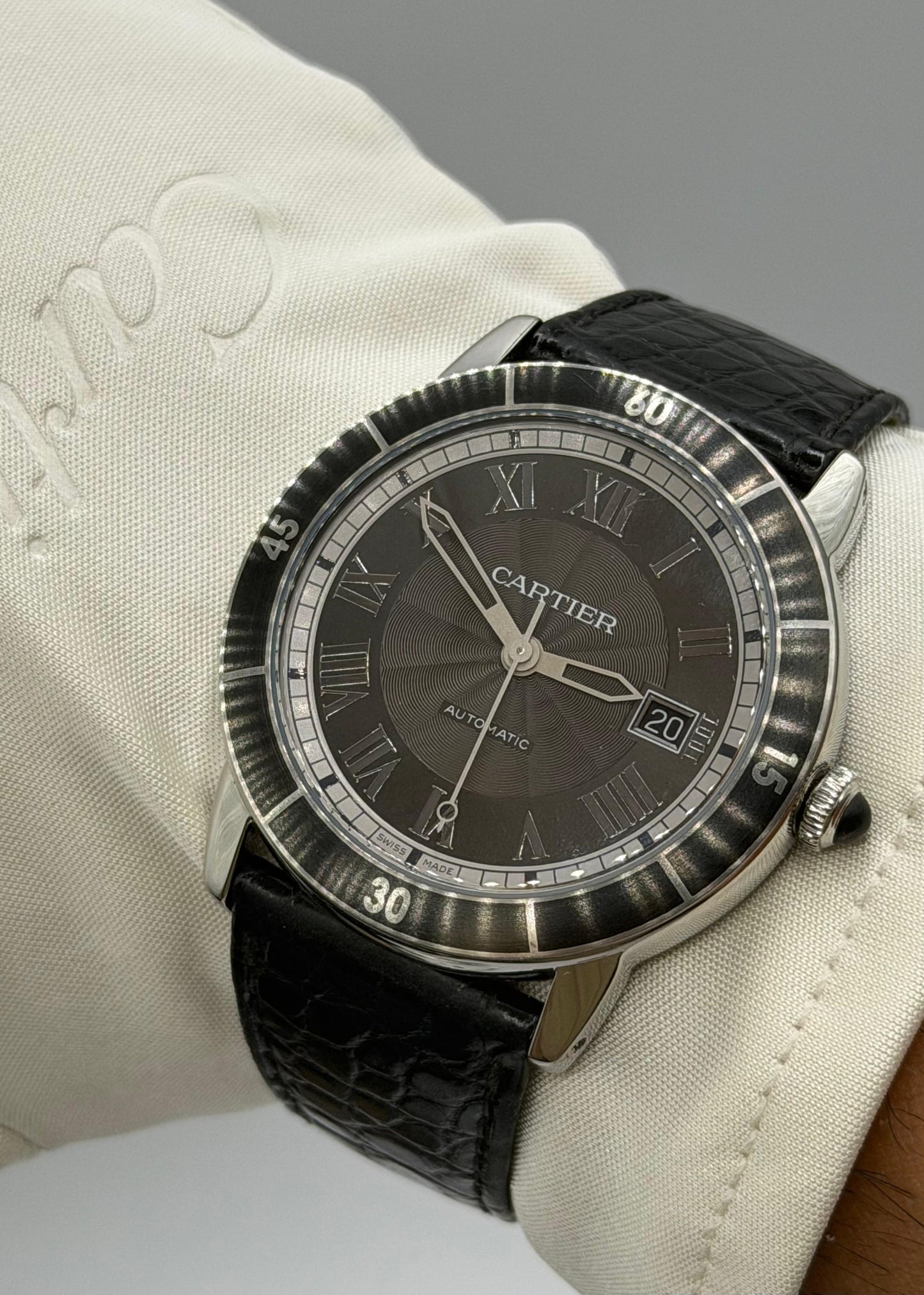 Cartier Ronde Croisière de Cartier 42mm steel ref 3886 calibro 1847MC anno 2015