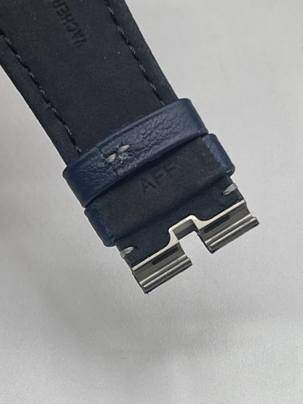 Vacheron Constantin Overseas cinturino pelle blu blue strap 24/18 mm