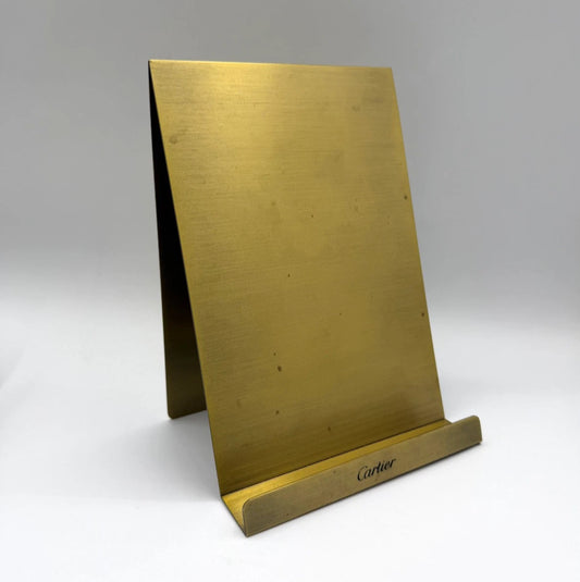 Cartier espositore vetrina ottone brass display exhibitor CRPLD01110