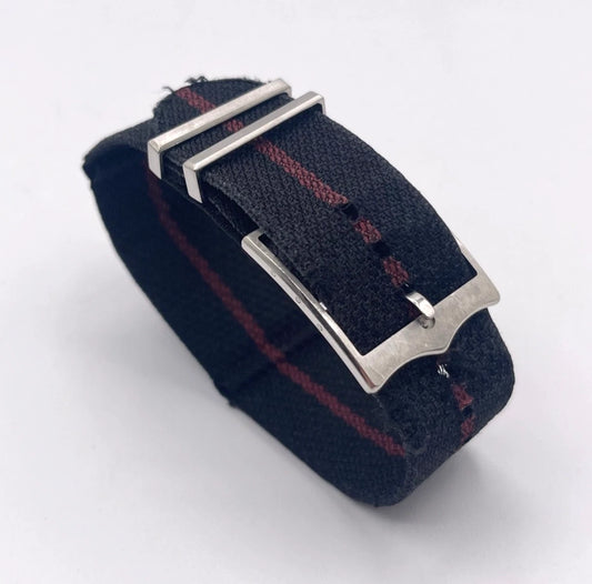 Tudor Black bay GMT cinturino tessuto + fibbia NATO fabric strap + buckle