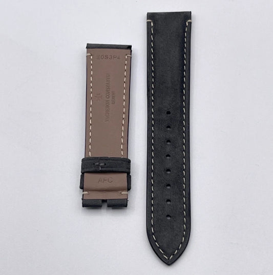 Vacheron Constantin Fiftysix cinturino pelle grigio grey strap 20/18 mm