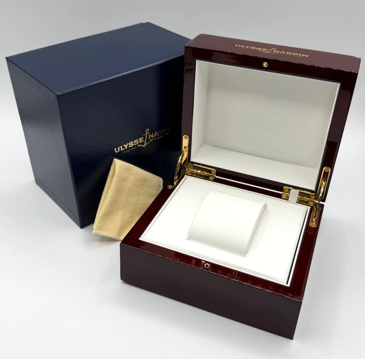 Ulysse Nardin scatola orologio legno wooden watch box