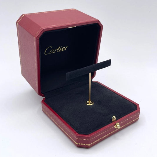 Cartier pendant earrings display box