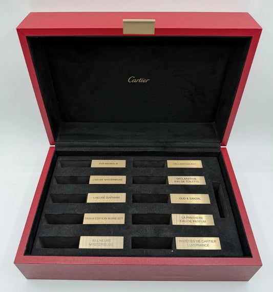 Cartier scatola esposizione profumi perfumes exhibitor box CRAVB00275/12.2020