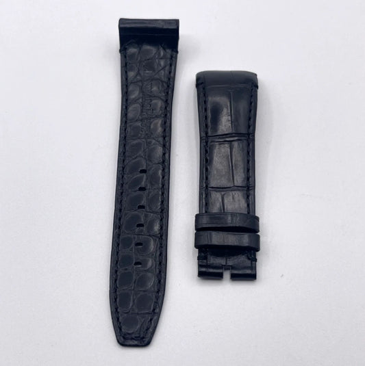 Audemars Piguet Code 11.59 cinturino watch strap pelle alligatore nero 22/18mm