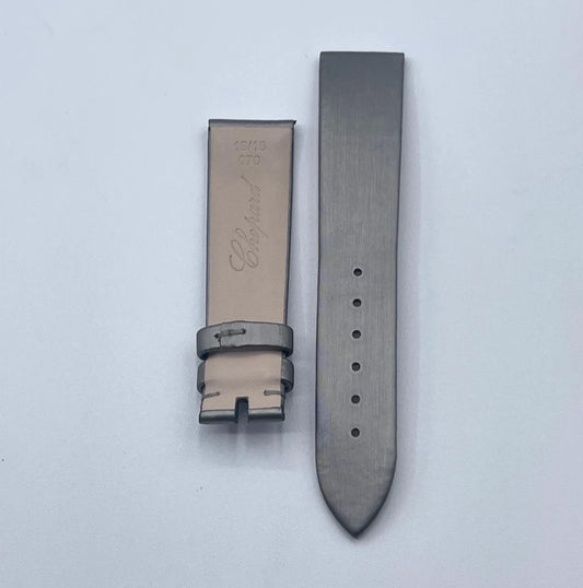 Chopard cinturino orologio tessuto St Germain watch strap grigio grey 18/16mm