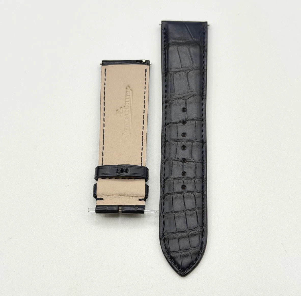 Jaeger LeCoultre Reverso cinturino alligatore blu blue alligator 22/20mm