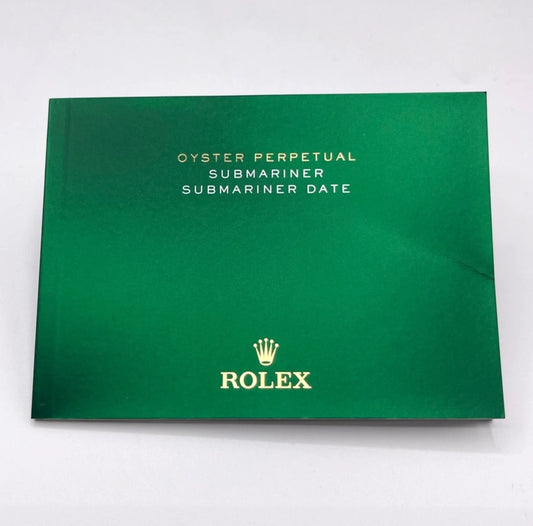 Rolex Submariner Date libretto corredo orologio watch booklet 2.2016 spagnolo