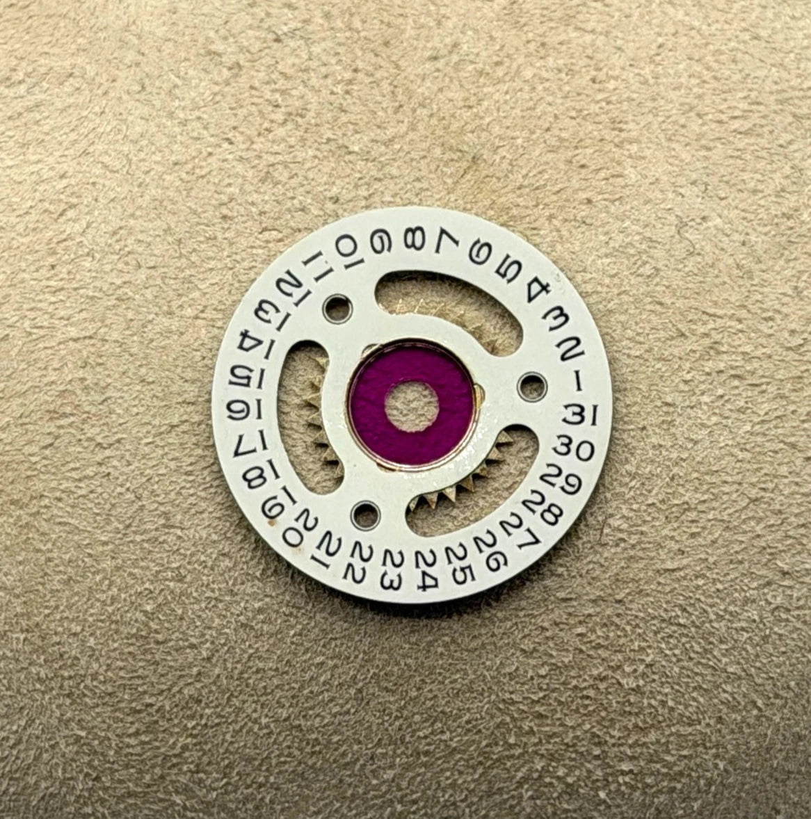 Rolex Datejust disco data bianco date disc cal. 2135 ref. 2135-6900-2-K1