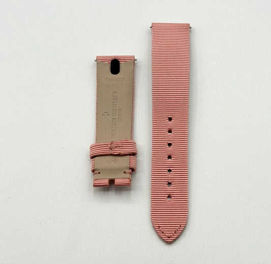 Vacheron Constantin Egerie cinturino tessuto rosa fabric pink strap 18/16mm