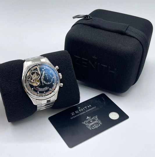 Zenith El Primero Chronomaster 42mm acciaio ref 03.2080.4021/21.M2040 cal 4021