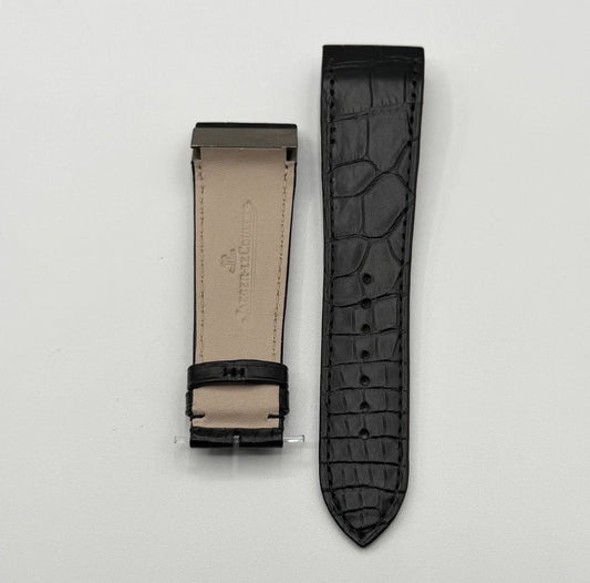 Jaeger LeCoultre Complicazione cinturino alligatore nero black strap 25/20mm