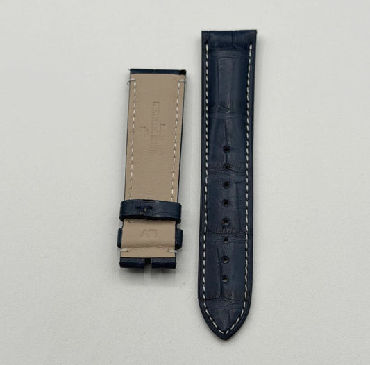 Vacheron Constantin Fiftysix cinturino alligatore blue strap 20/18mm