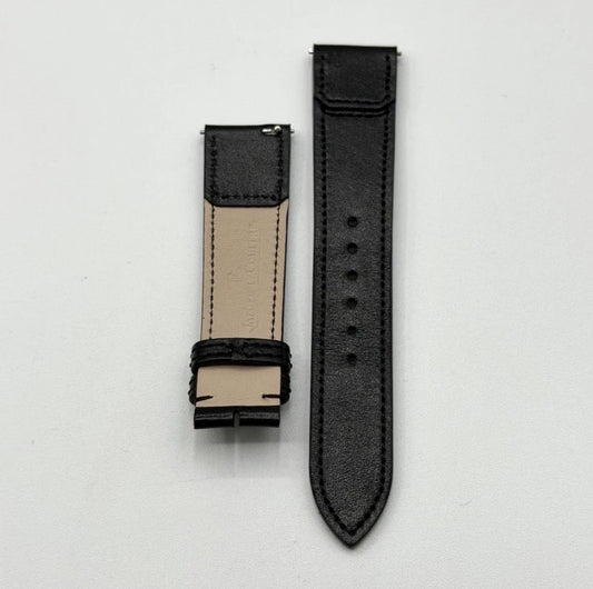 Jaeger LeCoultre Reverso cinturino pelle calf black strap 18/16 "Casa Fagliano"