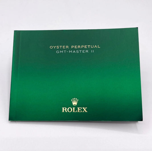 Rolex Gmt-Master II libretto corredo orologio watch booklet 4.2018 spagnolo