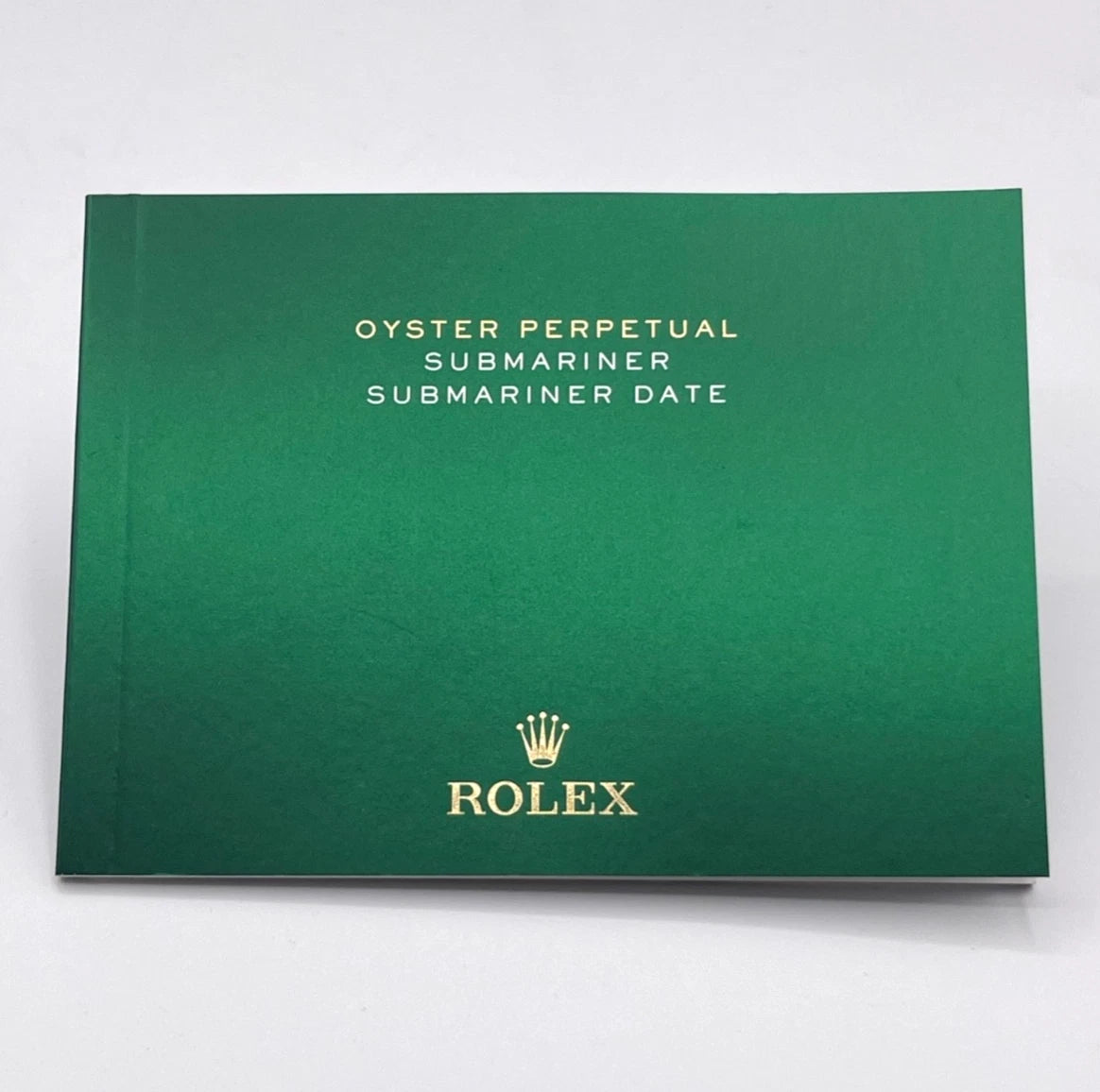 Rolex Submariner Date libretto corredo orologio watch booklet 12.2016 cinese
