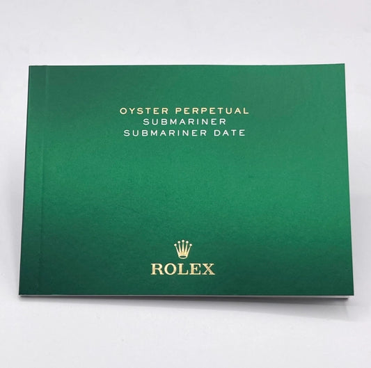 Rolex Submariner Date libretto corredo orologio watch booklet 12.2016 cinese