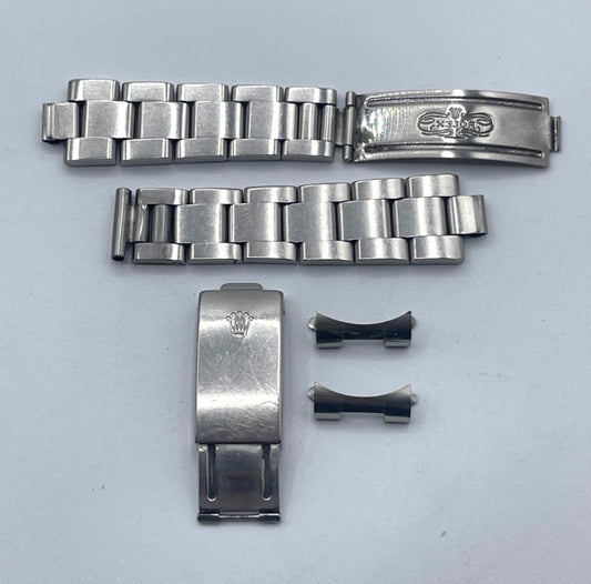 Rolex Datejust bracciale 78350 bracelet chiusura "78350 CL8" finali 551B 17mm