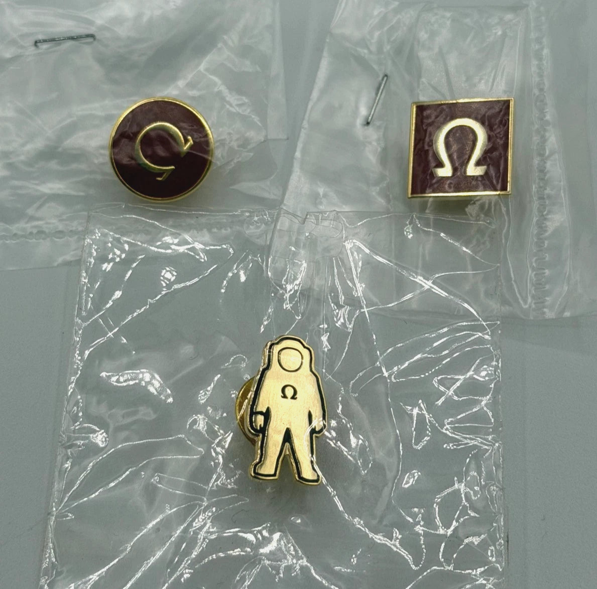 Omega set 3 spille pins