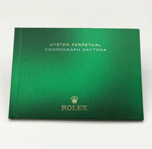 Rolex Daytona libretto corredo orologio watch booklet 9.2017 inglese