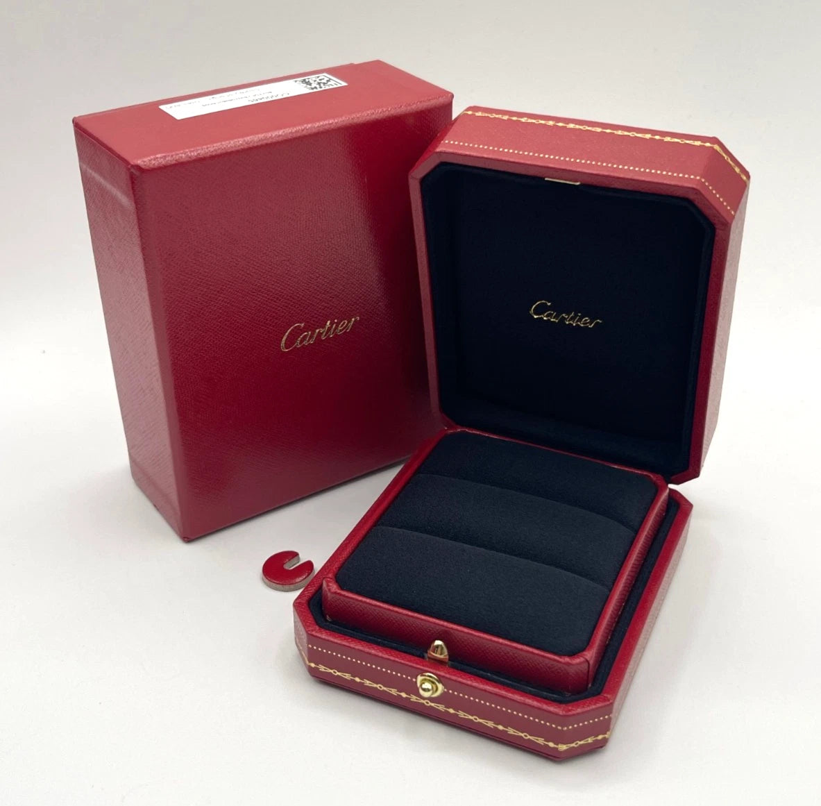 Cartier engagement ring box for 2 engagement rings ref. CRCO000465
