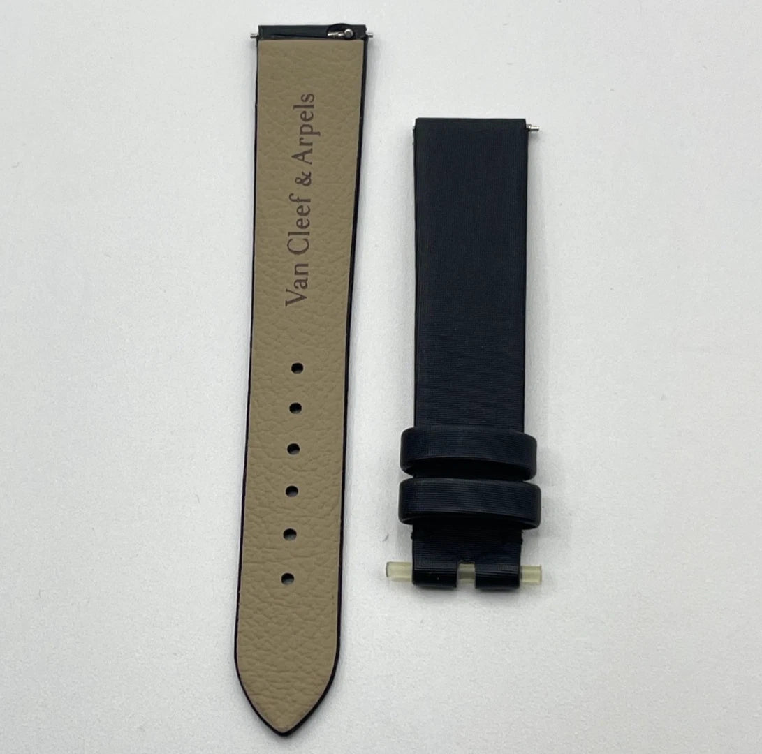 Van Cleef & Arpels Charm cinturino tessuto nero fabric strap VG044017 16/14mm