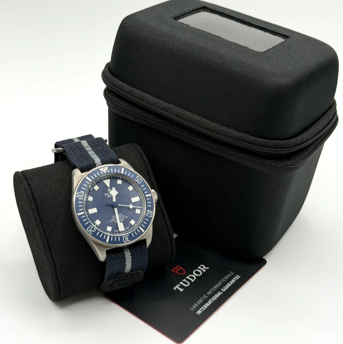 Tudor Pelagos FXD cinturino NATO strap ref 25707B cal MT5602 anno 2024