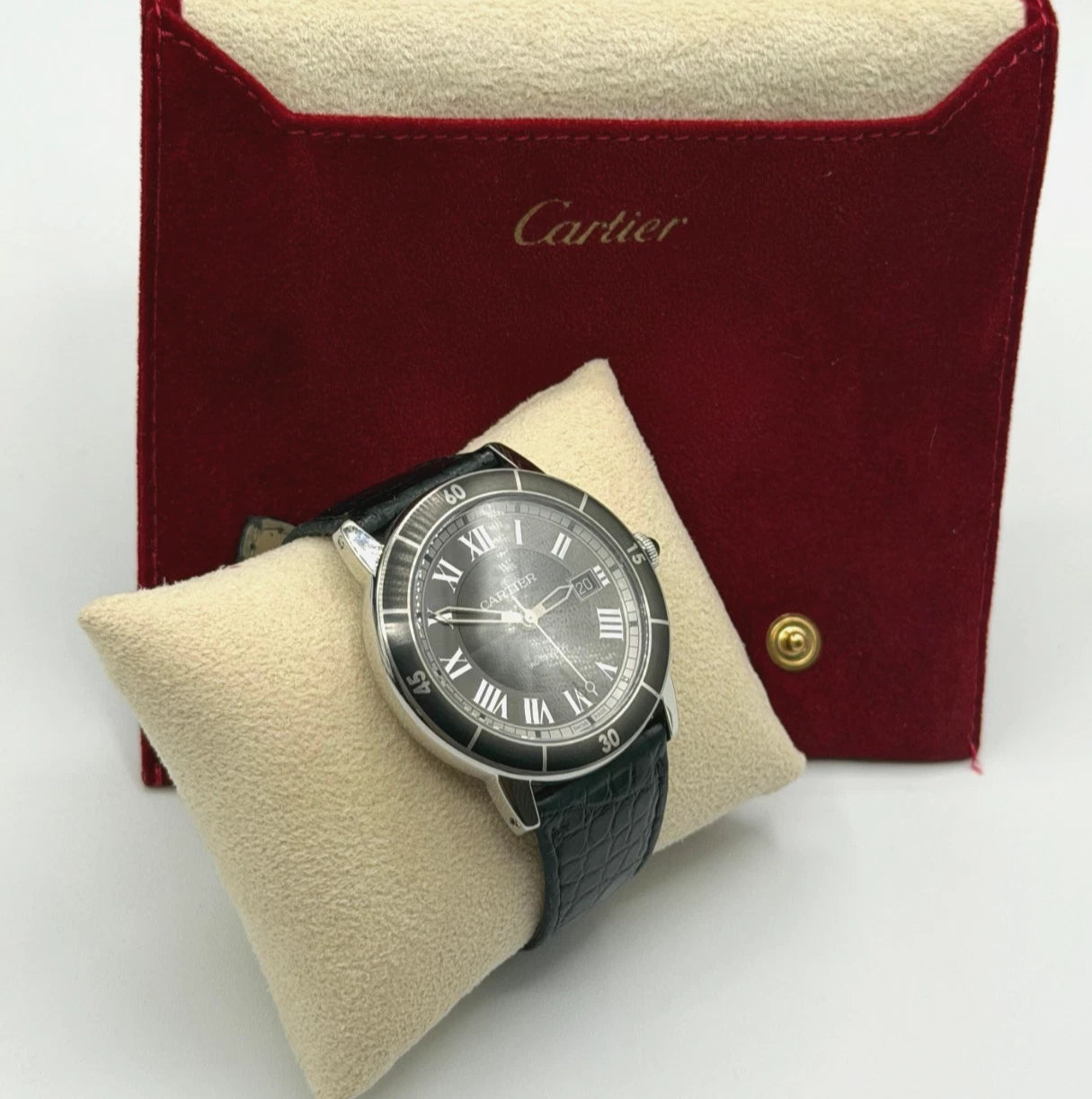 Cartier Ronde Croisière de Cartier 42mm steel ref 3886 calibro 1847MC anno 2015