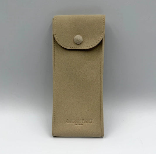 Audemars Piguet pochette viaggio ap clutch box royal oak velluto beige