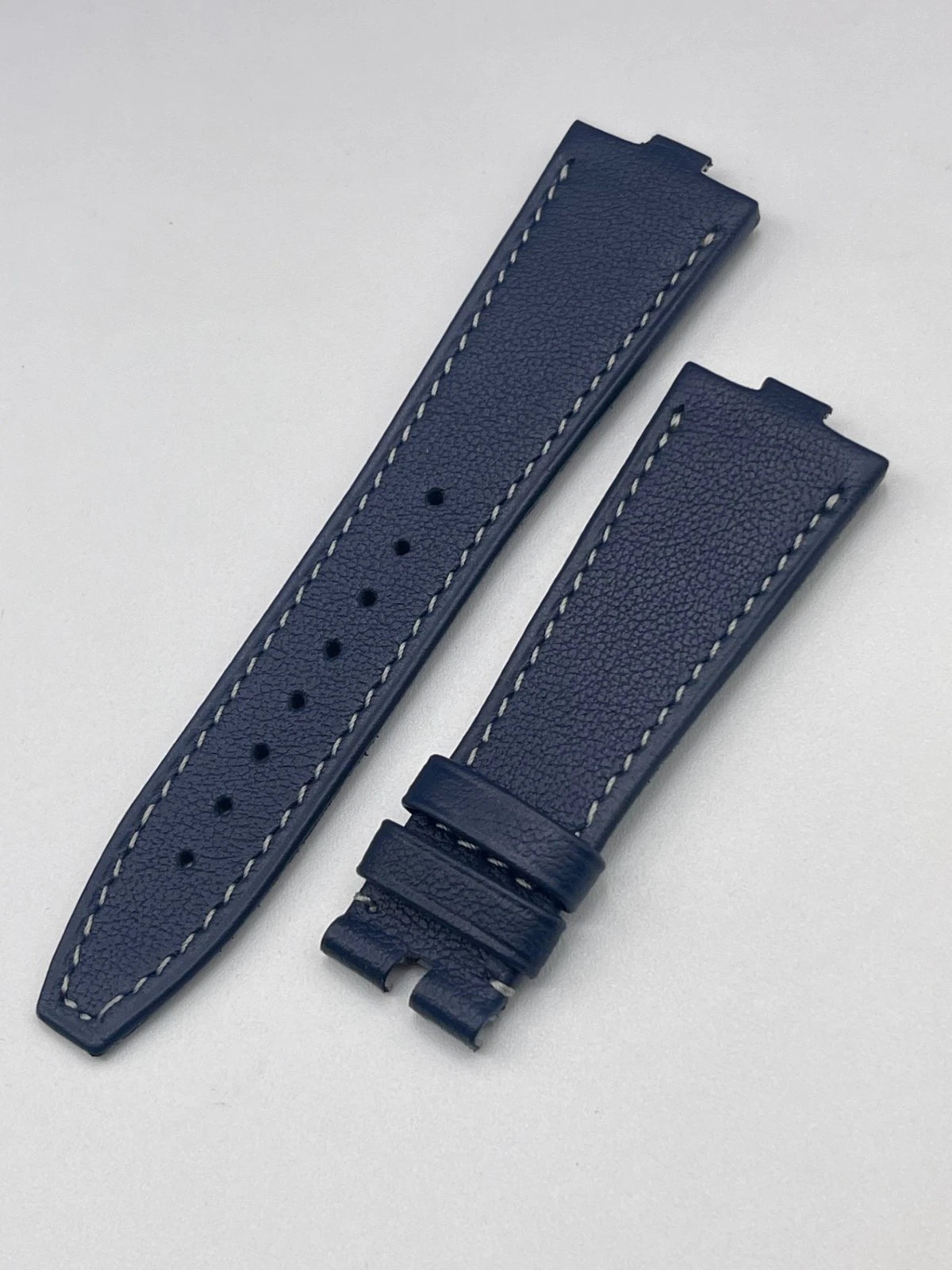 Vacheron Constantin Overseas cinturino pelle blu blue strap 24/18 mm