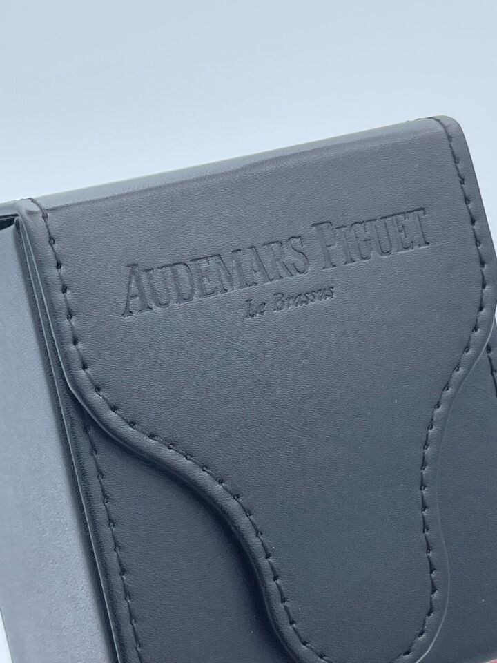 Audemars Piguet box viaggio ap travel box royal oak pelle nera originale new