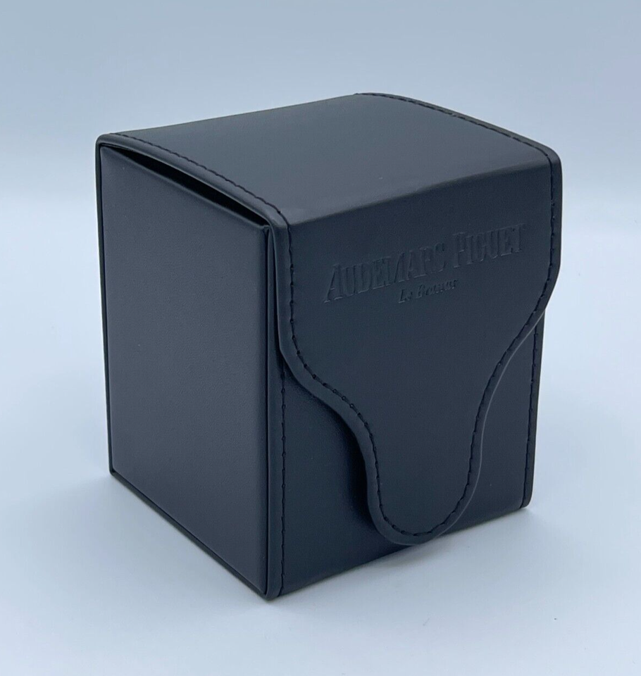Audemars Piguet box viaggio ap travel box royal oak pelle nera originale new