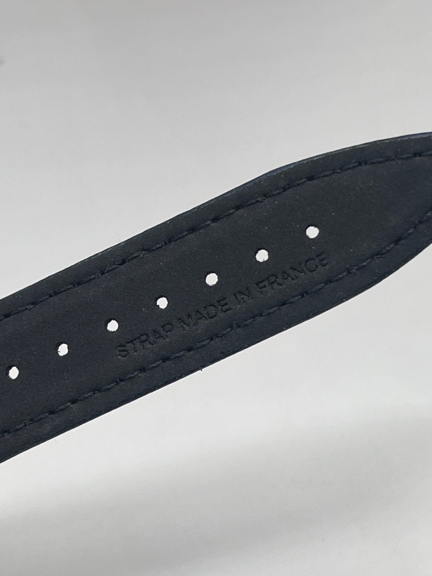 Vacheron Constantin Overseas cinturino pelle blu blue strap 24/18 mm