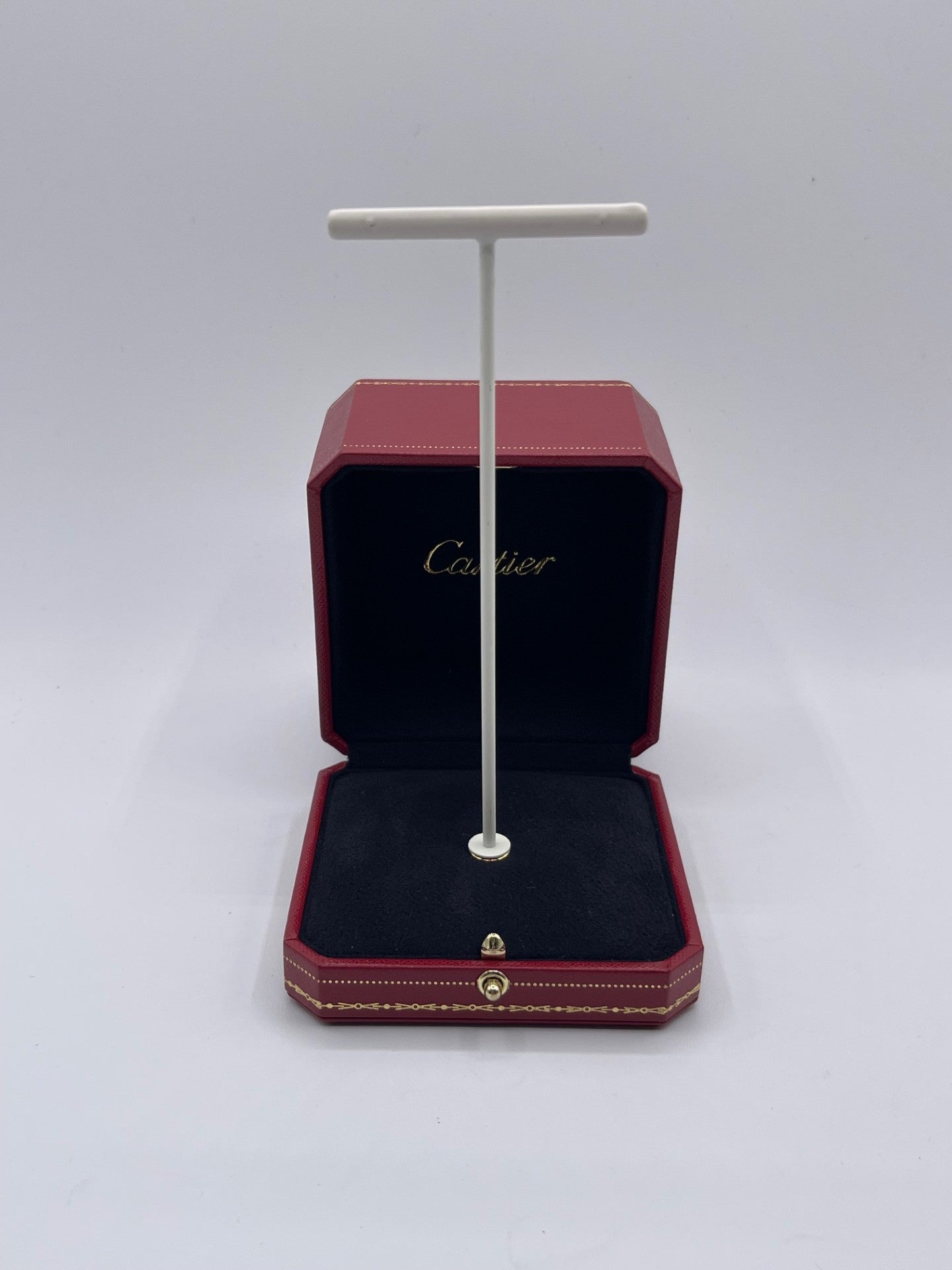 Cartier pendant earrings display box
