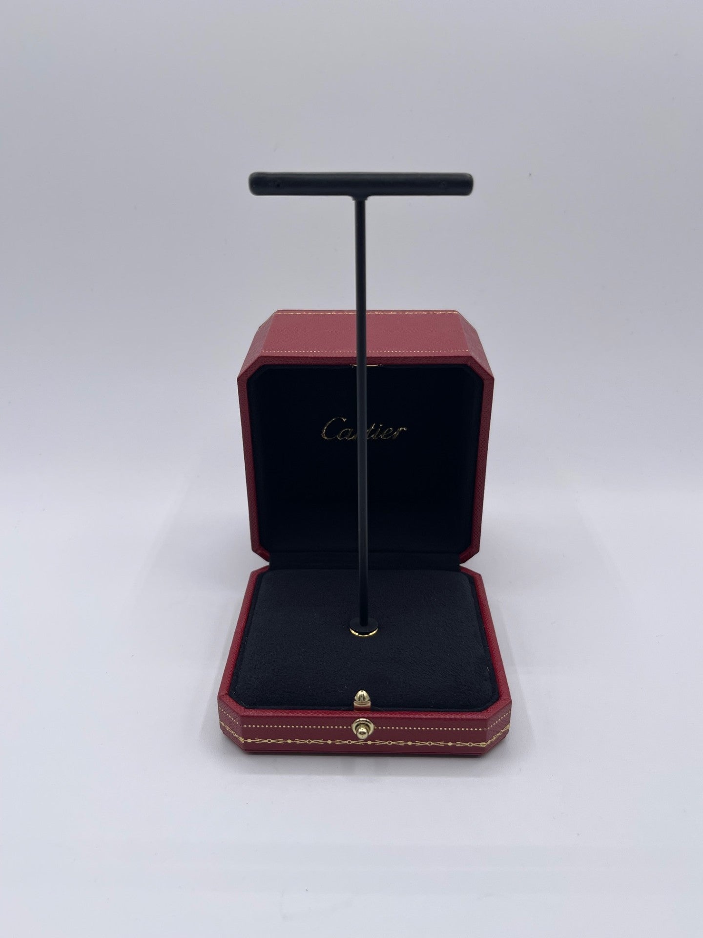 Cartier pendant earrings display box