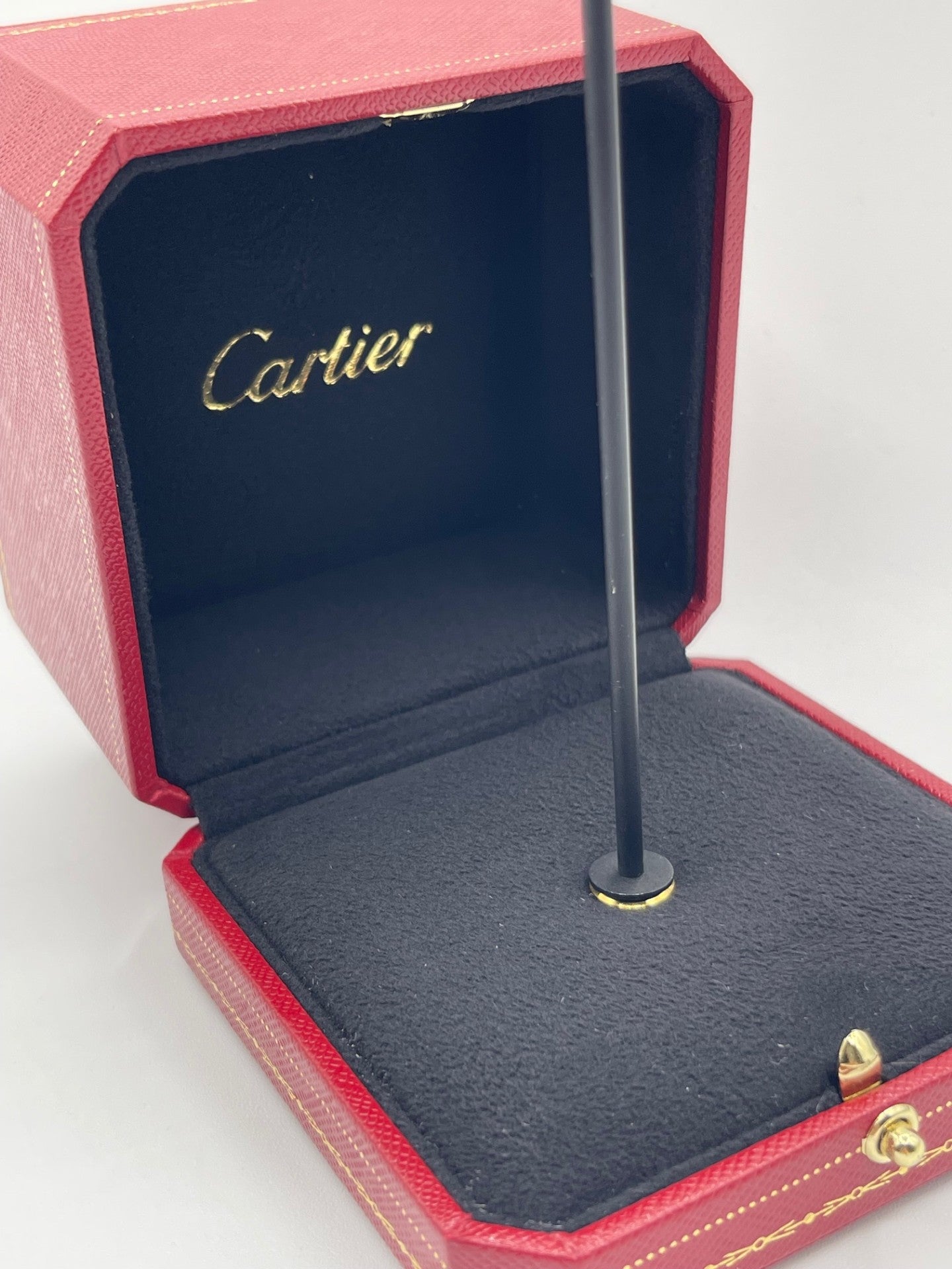 Cartier pendant earrings display box