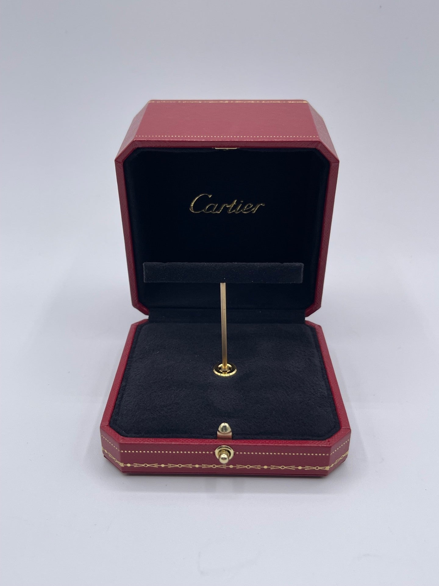 Cartier pendant earrings display box