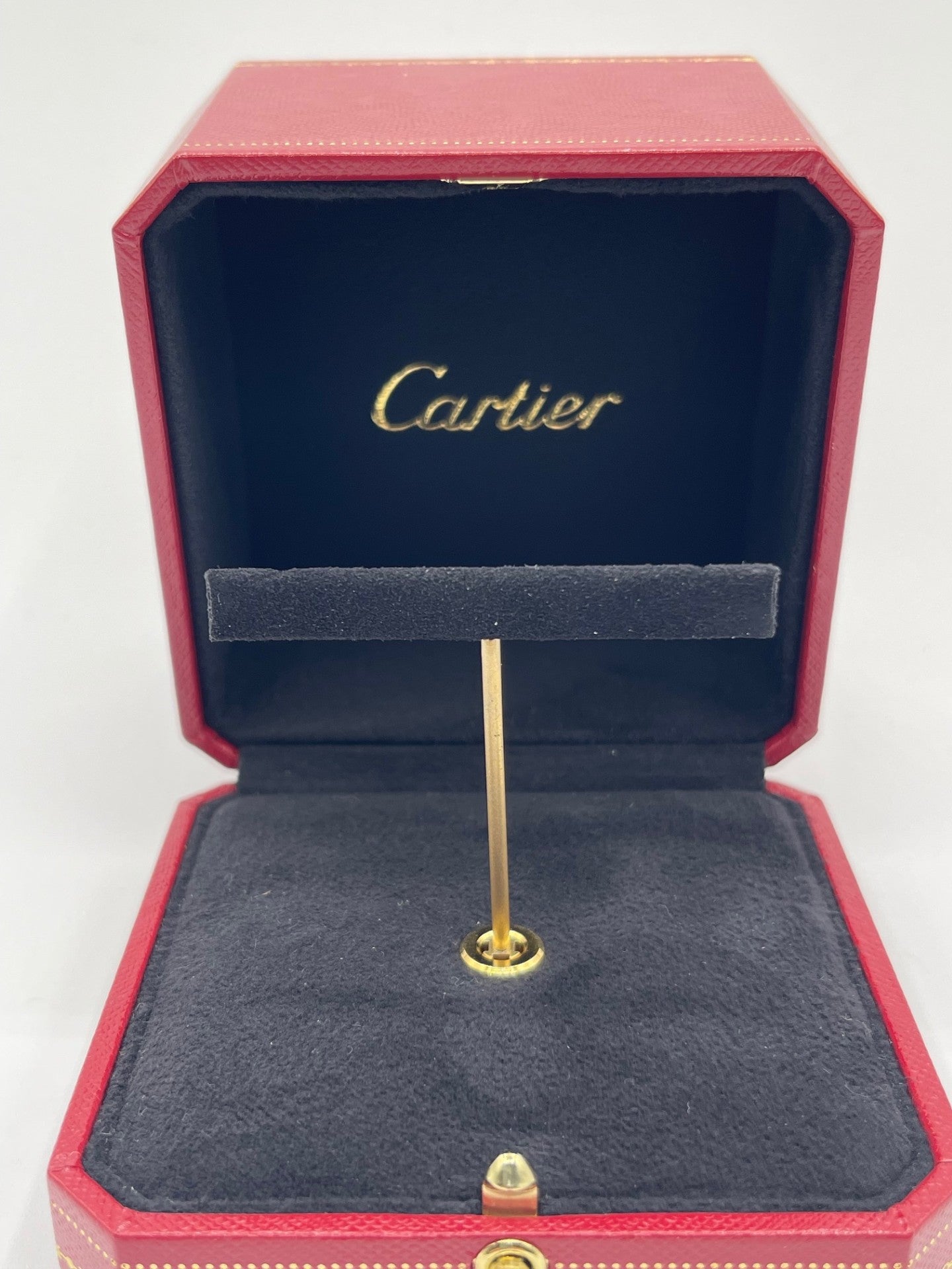 Cartier pendant earrings display box